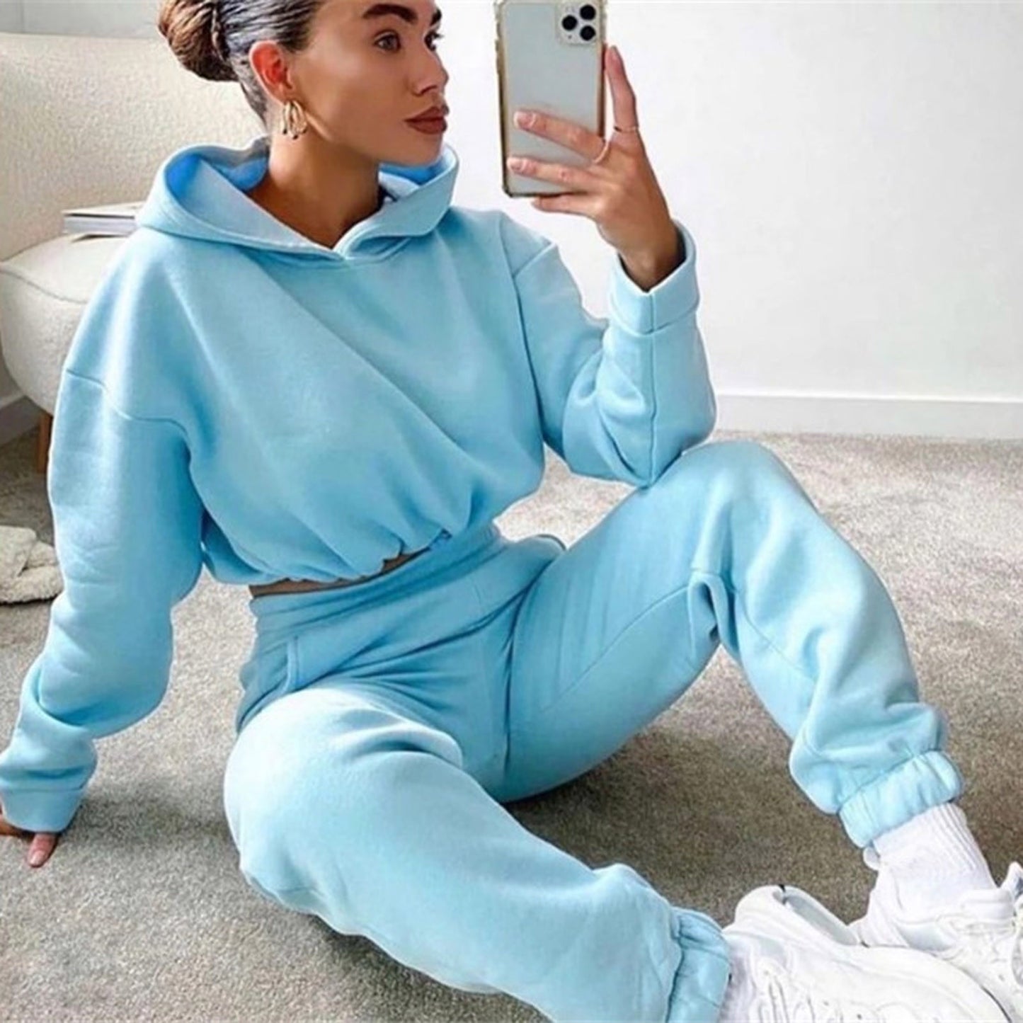 Cozy Lounge Hoodie andJogger Set