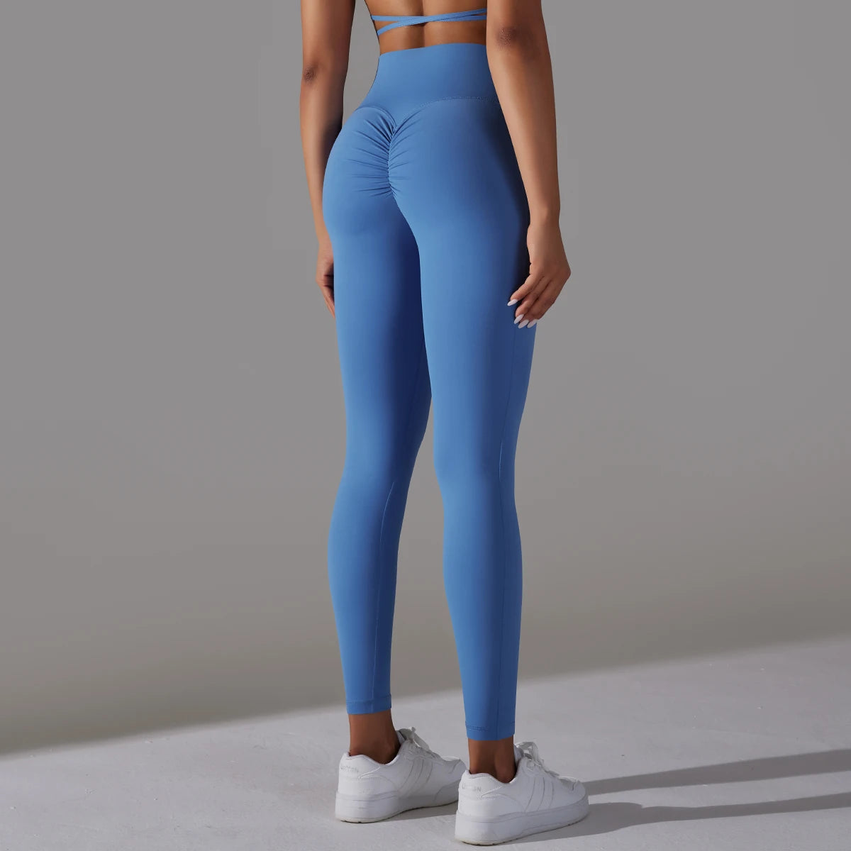 High Waisted Scrunch Seamless Leggings