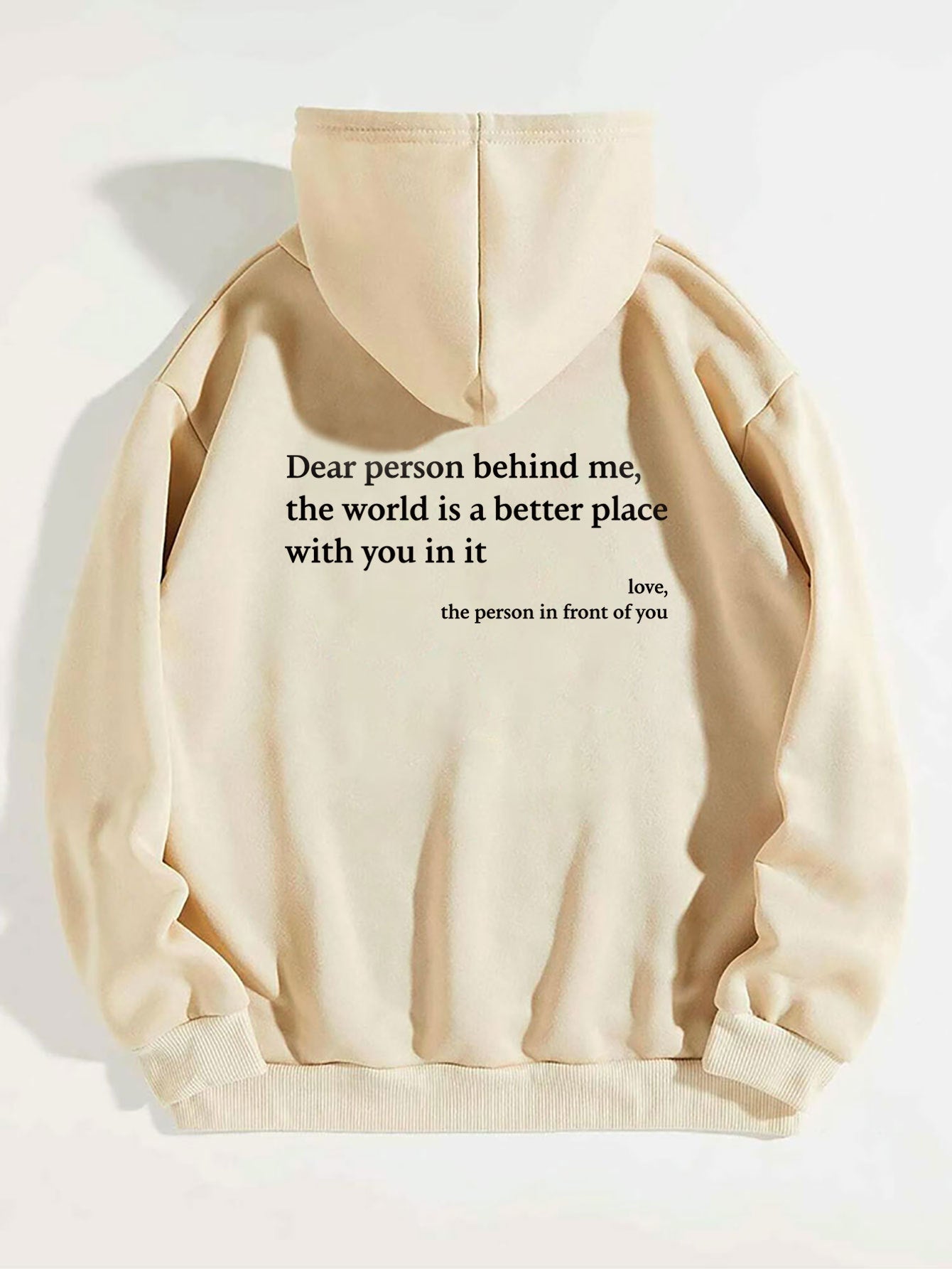 "Dear Person Behind Me" Unisex Trendy Hoodies